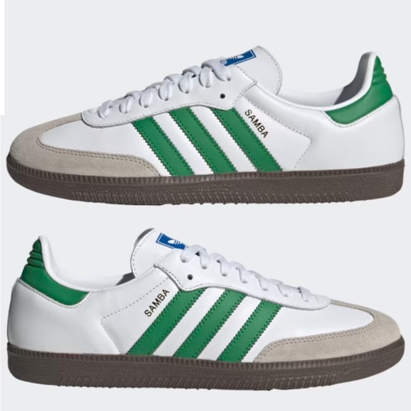adidas Samba OG White Green Gum - Picture 4 of 10